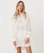 NWT SPELL LOTTIE WHITE OVERSIZED SHIRT TUNIC M - $179.99