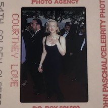 1997 Courtney Love in Sleek Black Dress at 54th Golden Globes Celebrity Color Ph - £7.09 GBP