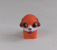 Squinkies Zinkies Orange Puppy Dog .75&quot; Mini Pencil Topper Figure - £5.33 GBP