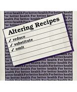 Altering Recipes For Better Health 1095 PB Booklet Maine Co-Op Bulletin ... - €17,04 EUR