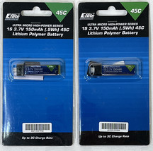 E-Flite Blade Nano CP X 150mAh 1S 3.7V 25C LiPo Battery Pack EFLB1501S25 - $8.79