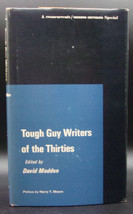 David Madden Tough Guy Writers Of The Thirties First Edition 1968 Hc Dj Mystery - £39.01 GBP