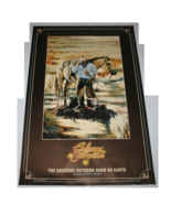 Official CALGARY STAMPEDE 2007 Event Poster CANADA Rodeo Western Cowboy - $55.31 CAD
