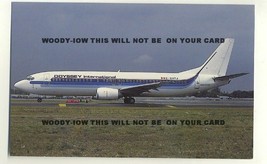 ac346 - Odyssey International Boeing 737-4YO , C-GTAJ - postcard - £2.20 GBP