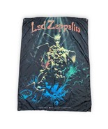 Vintage Led Zeppelin Fabric Poster Tapestry 30x41” Wall Banner 2000 Wint... - £39.14 GBP