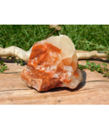 Calcite Tri Color Yellow Red Clear 415g for Energy Healing Meditation Di... - $32.92 CAD