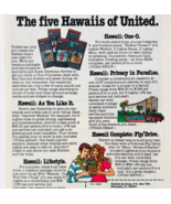 1978 United Airlines Advertisement Vintage Aviation Hawaii Travel DWW12E - $35.02 CAD