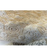 Vintage  Beautiful Venise/Venice Edge Scalloped  Lace Trim - Ivory - 3&quot; - $52.00 MXN