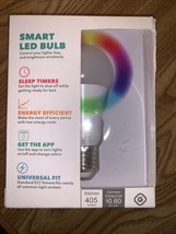 GEMS Smart LED Light Bulb Bluetooth 405 Lumens Made For iOS and Android - $8.99