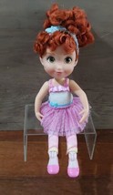 Fancy Nancy Ballerina Doll Movable 11&#39;&#39; Jakks Original Outfit Disney Jr - £13.13 GBP