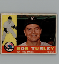 1960 Topps 270 Bob Turley New York Yankees - $3.07