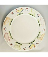 Ceramica Stefani Italy Dinnerware Farm Animals Pattern Service Charger P... - £33.53 GBP