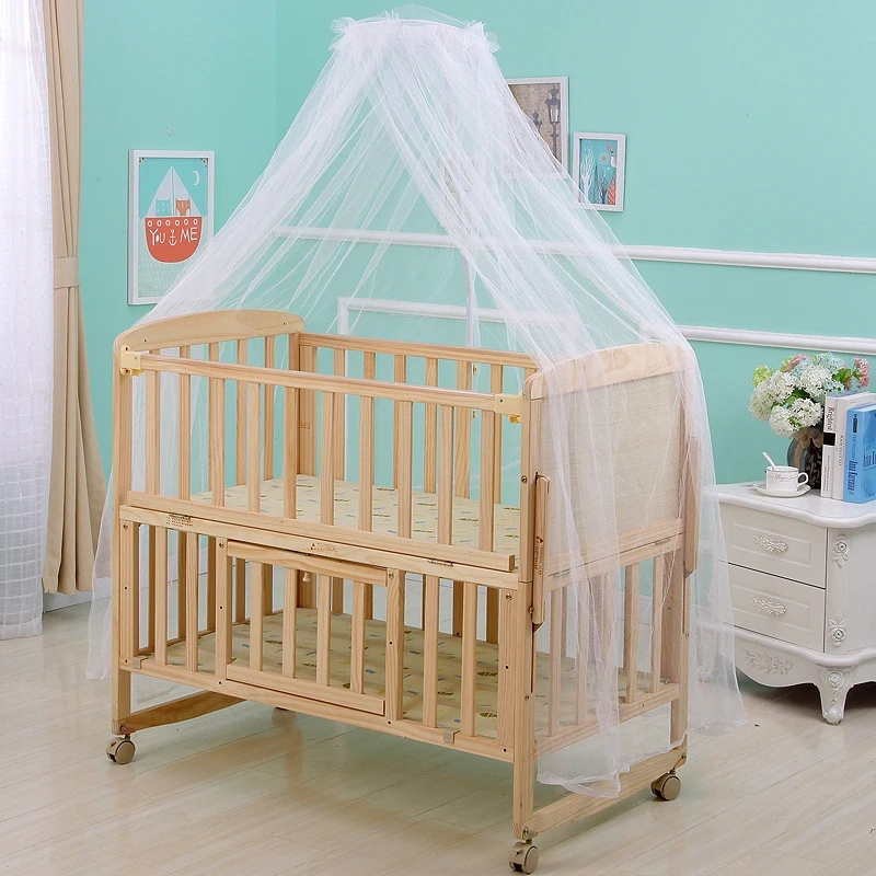 Summer Baby Mosquito Net Mesh Dome Bedroom Curtain Nets Newborn Infants ... - $19.37+