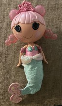 Lalalopsy 12” Pearls Sea Foam Mermaid Full Size Pink Blue Bath Toy - £7.86 GBP