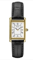 Seiko Womens Watch Black White Quartz Stainless Steel Roman Numeral SWR054 - $3,932.95 MXN