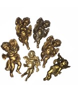 Vintage MCM Cherub Wall Decor Homco Gold Romantic Chic Holiday Decor Vic... - $1,613.30 MXN