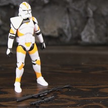 Starwars Action Figure Attack Of The Clone Toys - 212th Leader - £25.21 GBP