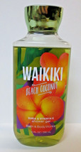 WAIKIKI BEACH COCONUT Bath &amp; Body Works Full Size Body Shower Gel Wash - $10.00