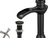 Bwe Vessel Sink Faucet Lead-Free Single-Handle Single Hole Bathroom Faucet - £80.98 GBP