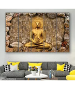 Jawaharat Set of 5 Buddha UV textured 6MM MDF Premium Large Panel Painti... - €45,82 EUR