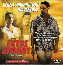 OUT OF TIME (Denzel Washington, Eva Mendes, Sanaa Lathan) Region 2 DVD - £7.06 GBP