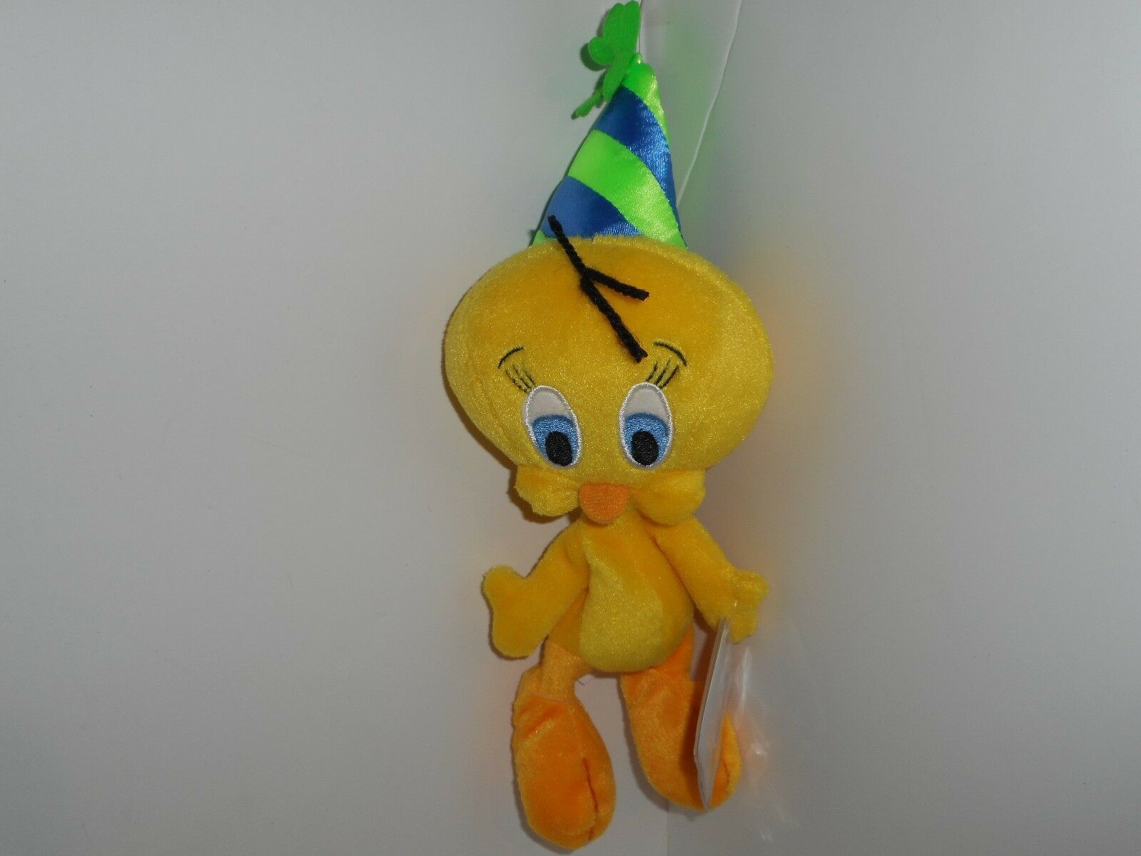 Vintage Warner Bros Looney Tunes Tweety Bird Birthday Bean Bag Plush - $9.99