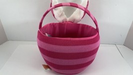 Pink Strip Easter Basket New - £7.85 GBP