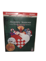 Husqvarna Viking Majestic Seasons sewing embroidery designs CD #229 LT31 - £45.00 GBP