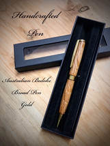 Australian Made Ballpoint Pen Handcrafted From Native Buloke Timber With... - £33.10 GBP