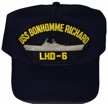 EC USS Bonhomme Richard LHD-6 HAT - Navy Blue - Veteran Owned Business - £17.99 GBP