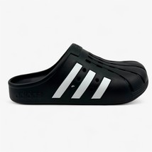 Adidas Adilette Clog Black White Womens Size 6 Sandal Slip-On - $44.95