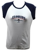 Florida Panthers Reebok NHL Hockey Dazzled Women&#39;s Short Sleeve T-Shirt  - £10.96 GBP