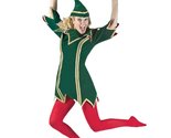 Women&#39;s Deluxe Elf Theater Costume, Green, Large - £162.38 GBP+