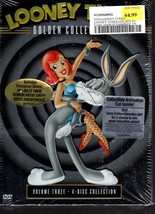 DVD movie - Looney Tunes &quot;Golden Collection Volume 3 (4 Disc Collection) - £4.10 GBP
