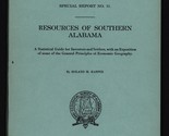 Resources of Southern Alabama by Roland M. Harper - $11.99