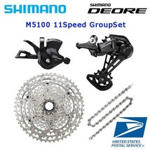 Shimano DEORE 11 Speed M5100 4pcs Drivetrain Groupset 42T 51T - $129.99+