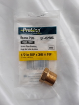 ProLIne 1/2-in x 3/8-in dia Threaded Coupling Bushing Fitting - $7.28