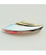 VINTAGE MEXICAN LARGE 925 STERLING SILVER VERMELI BROOCH PENDANT - $2,171.06 MXN