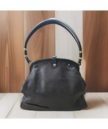 Zac Posen Vtg Brown “Alexia” Leather Satchel Gold Hardware Handbag - $207.90