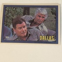 Dallas Tv Show Trading Card #23 JR Ewing Larry Hangman Jim Davis - £1.85 GBP