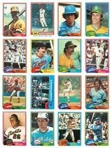 1981 Topps Baseball &quot;Singles&quot; U-Pick 402-499 - Complete your Set NM - £0.98 GBP