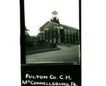 Cppr Fulton Comté Palais de Justice Mcconnnellsburg Pennsylvania Unp Pos... - $16.34