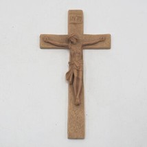 Vintage Plástico Crucifijo Con / Jesús - $33.58