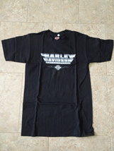 Harley-Davidson Motorcycle Men&#39;s S/S T-shirt Medium Black - New - Iron Fire - £19.65 GBP