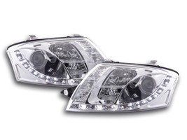 FK Pair LED DRL Lightbar Halo Headlights Audi TT 8N 99-06 1.8 3.2 10 Pin RHD - £365.47 GBP