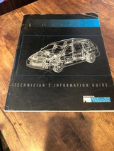 1999 Honda Accord Odyssey Technician Information Guide Manual OEM Shop - £27.19 GBP