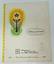Carondelet History 1966 Book Southern Commercial Savings Diamond Anniver... - $18.95