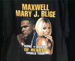 Tour Shirt Maxwell &amp; Mary J. Blige King and Queen of Hearts 2016 Tour Sh... - £17.31 GBP