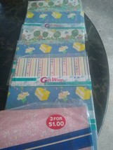 Vtg 14 sheets CLEO Gift Wrap Paper 2 per pk  20&quot; x 30&quot;    birthday all occasion - £11.80 GBP