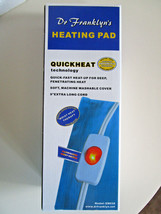 Quickheat HEATING PAD INTERTEK Washable Cover 9&#39; Long Cord MOIST-DRY Dr ... - £13.44 GBP